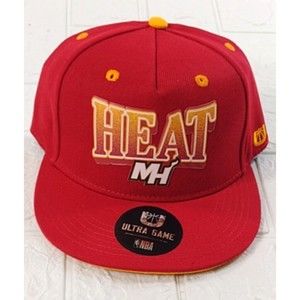 NBA Miami Heat Ultra Game Snapback Cap/Hat Size Teens